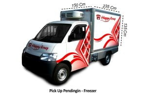 Pick Up Pendingin - Freezer