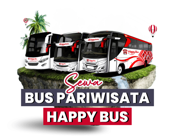 Sewa Bus Pariwisata Happy Bus