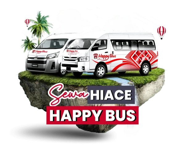 Sewa Hiace Happy Bus