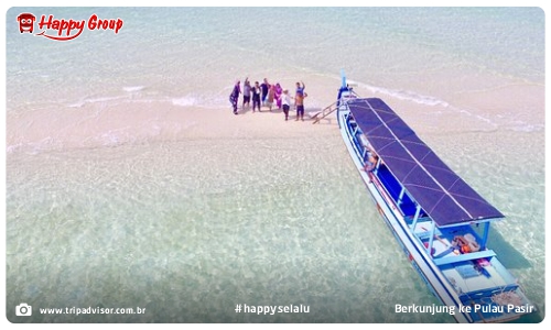 Belitung - Berkunjung ke Pulau Pasir